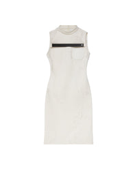 PRIX MARQUE : 210 / ROBE DISTRESSED STRAP CREPE