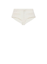 3pcs RELIQUAT 290€ / Short crêpe héritage vieilli en laine - Heritage white