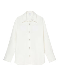 Chemise oversize en denim - Heritage White