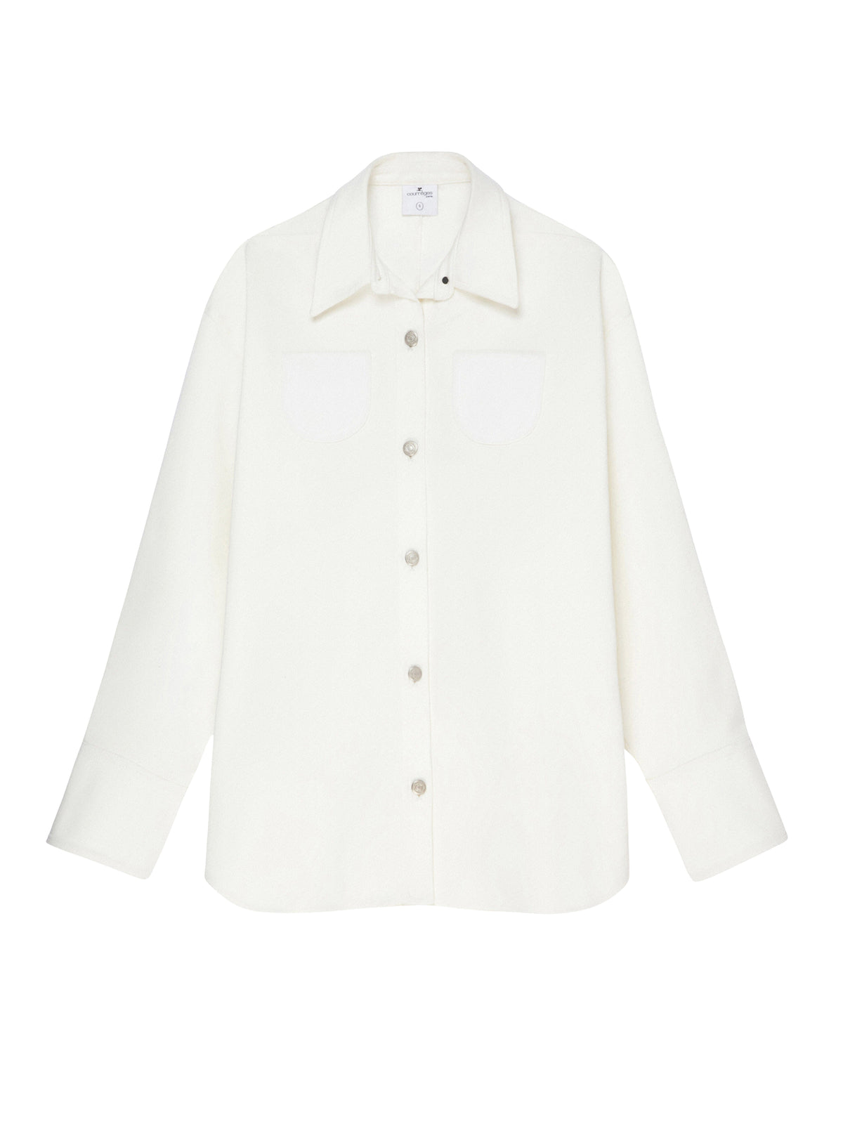 Chemise oversize en denim - Heritage White