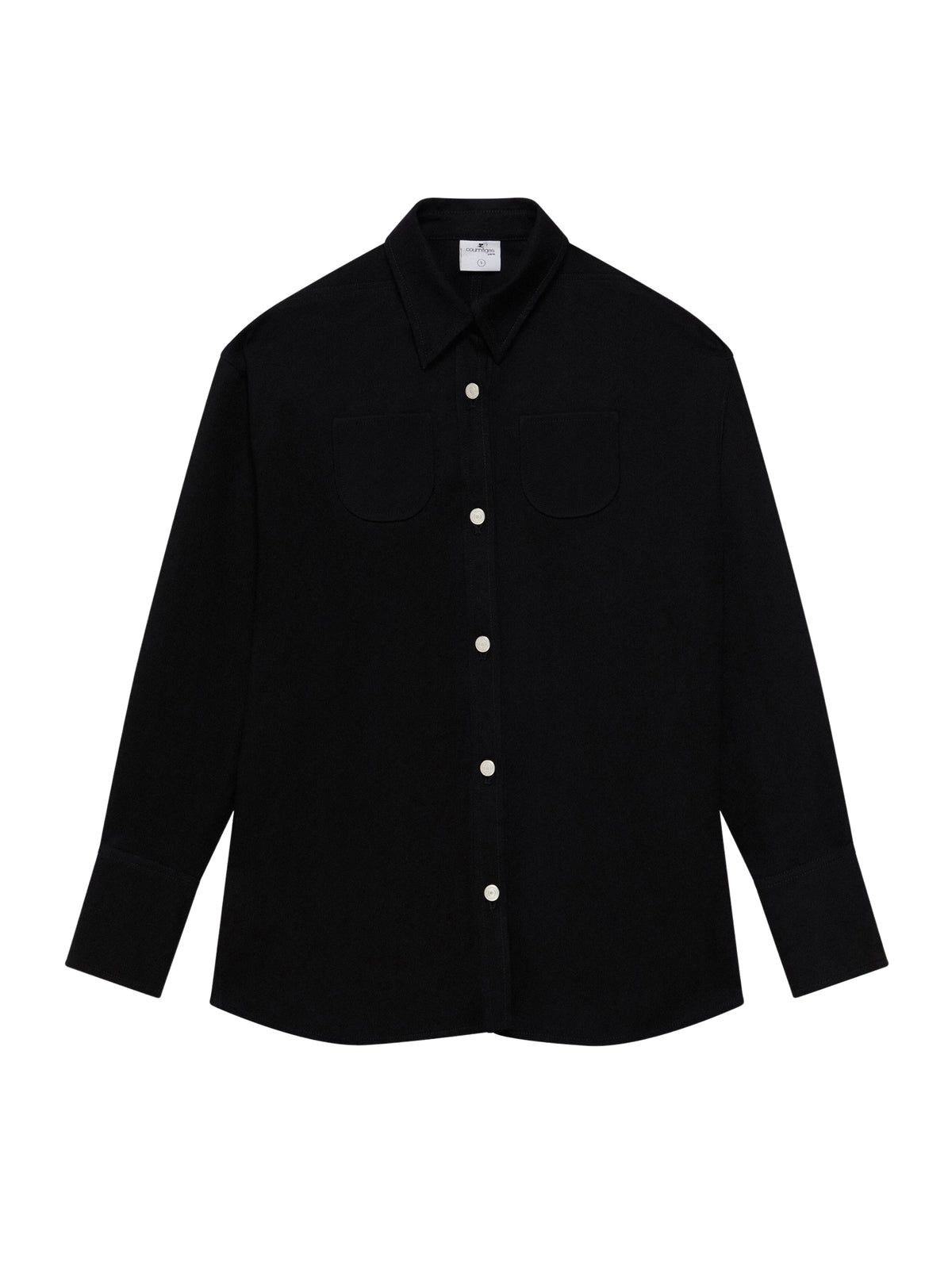 CHEMISE MEGA SIZE BLACK DENIM