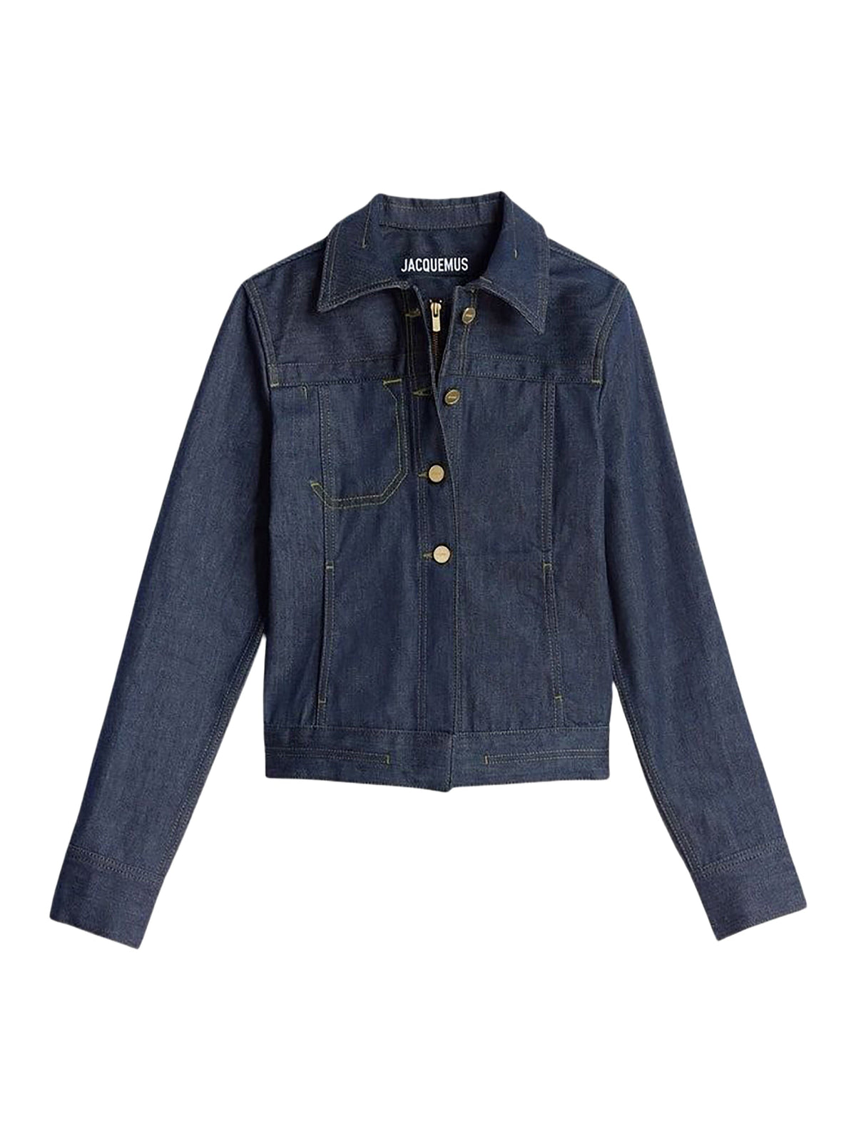 220€ / 2 sold //2 QTY / ST100%   Veste De Nimes Papier en denim - Navy Khaki