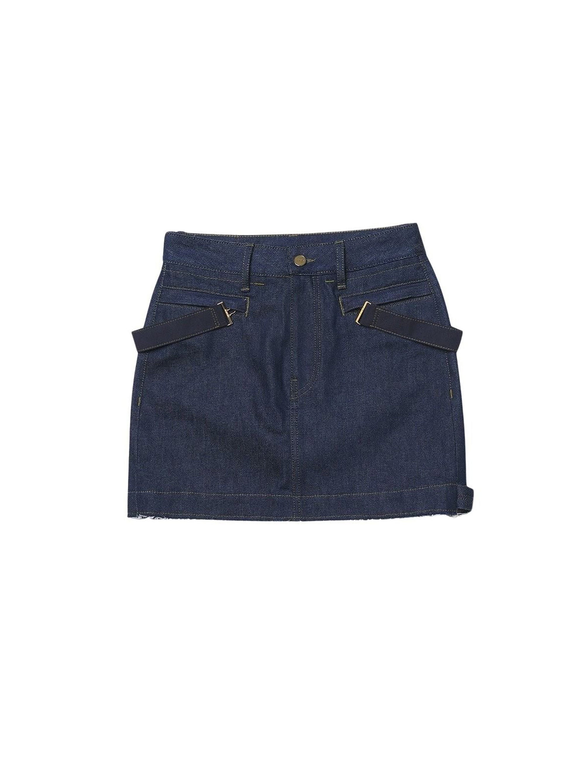 NAVY/KHAKI LA JUPE DE NIMES PAPIER