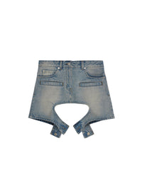 152pcs NEW / MINI JUPE CHAPS EN DENIM