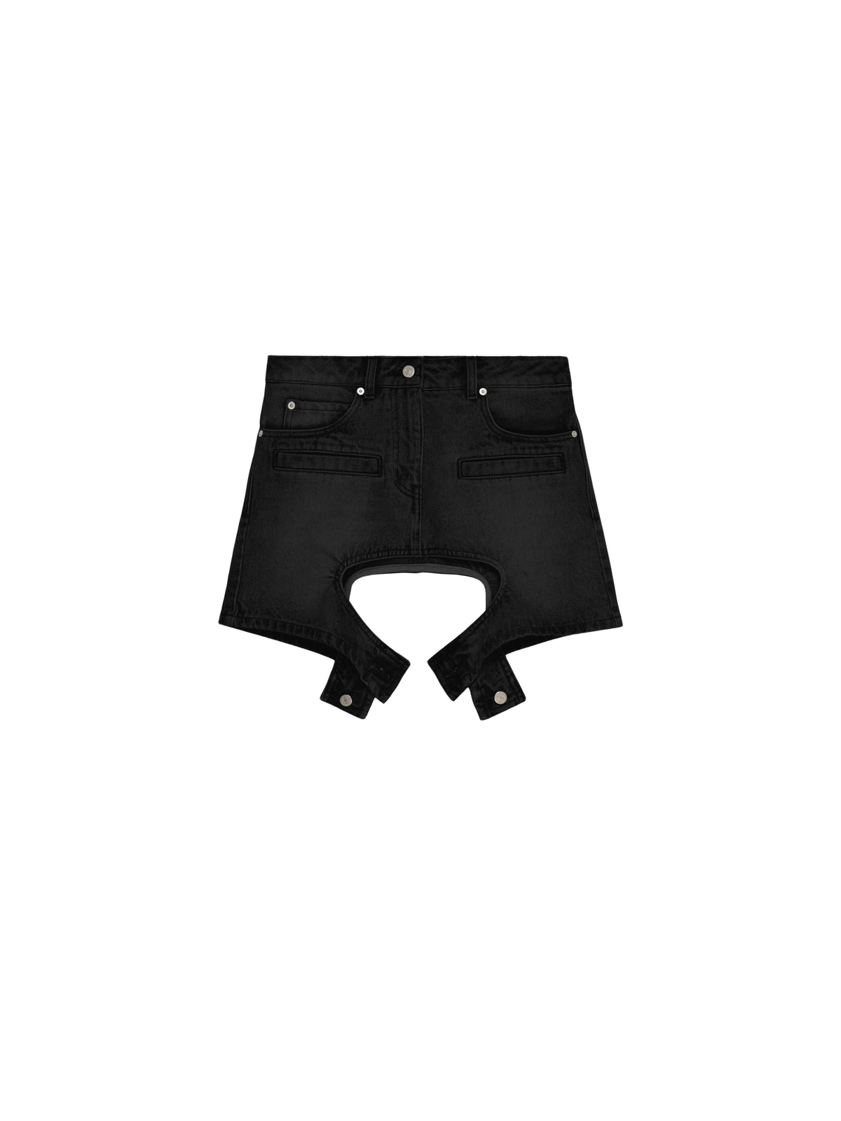 Jupe Chaps en denim - Black