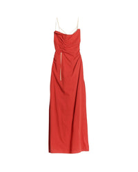 Robe Gaua - Dark Red