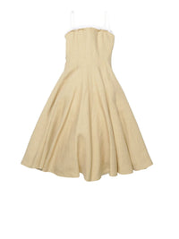 Robe Santon en lin - Beige
