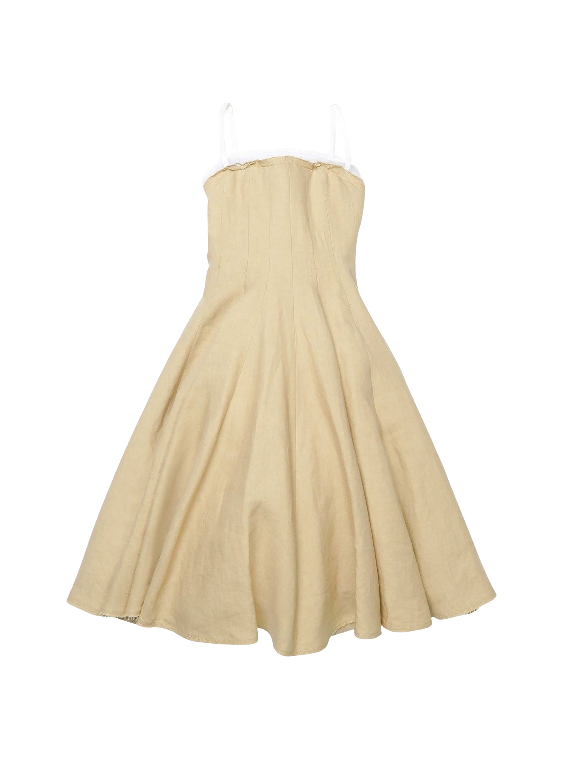 Robe Santon en lin - Beige