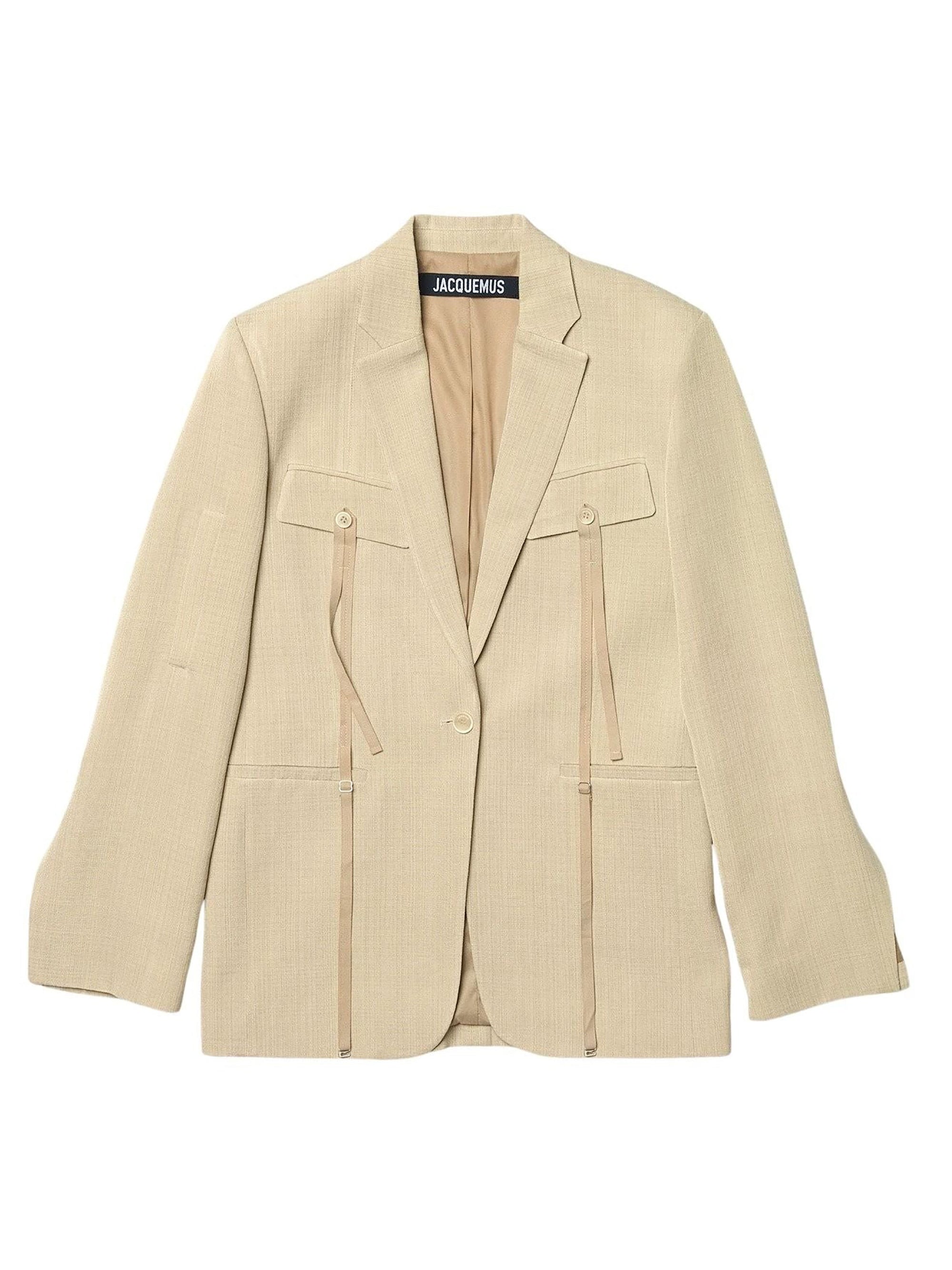 DARK BEIGE LA VESTE ASTOUIN