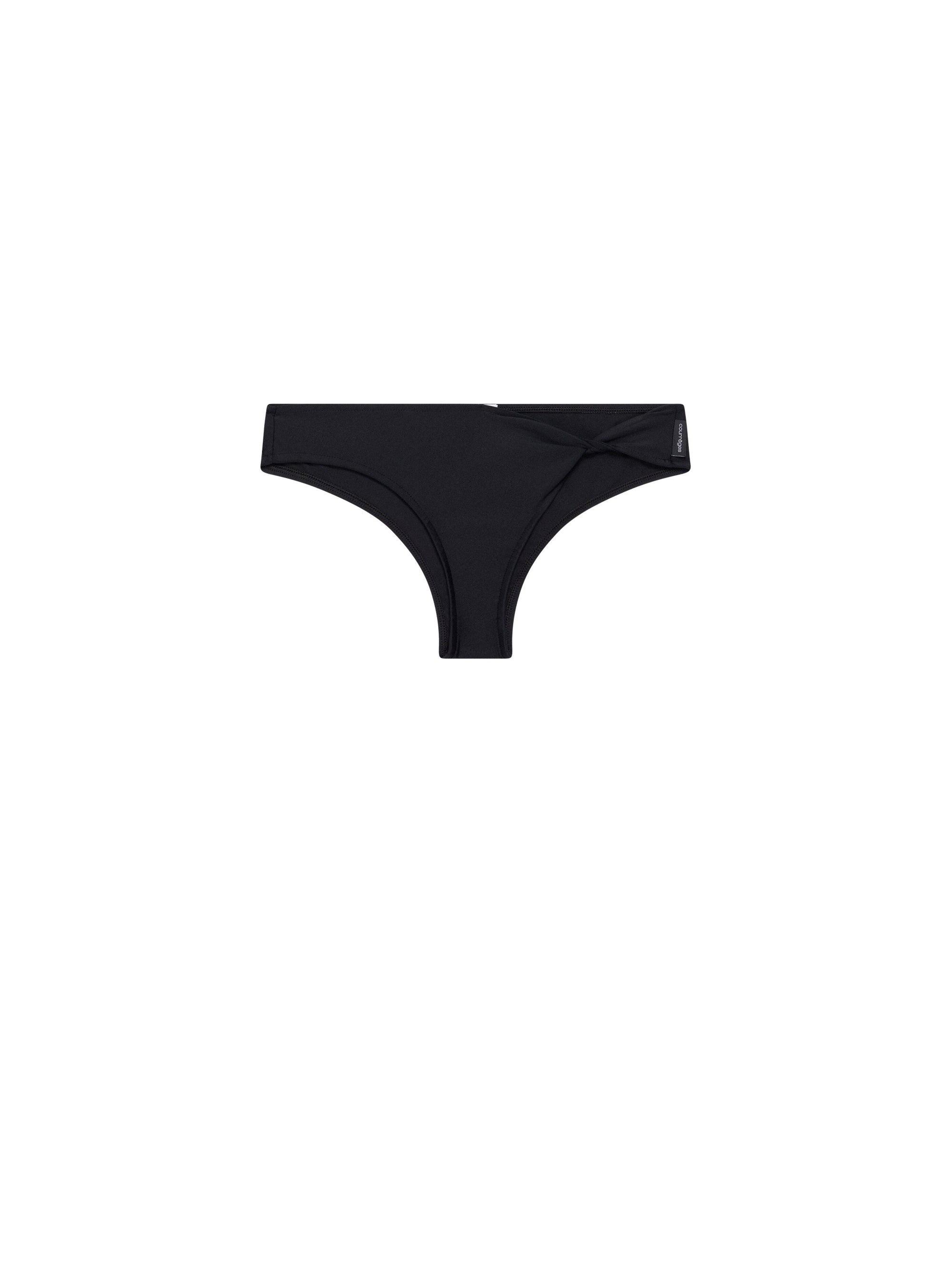 1pcs RELIQUAT 50€ / Bas de bikini tech twist - Black