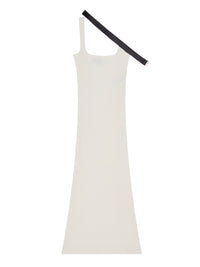 149pcs RELIQUAT 170€ / Robe strap biais 90's côtelé - Heritage white