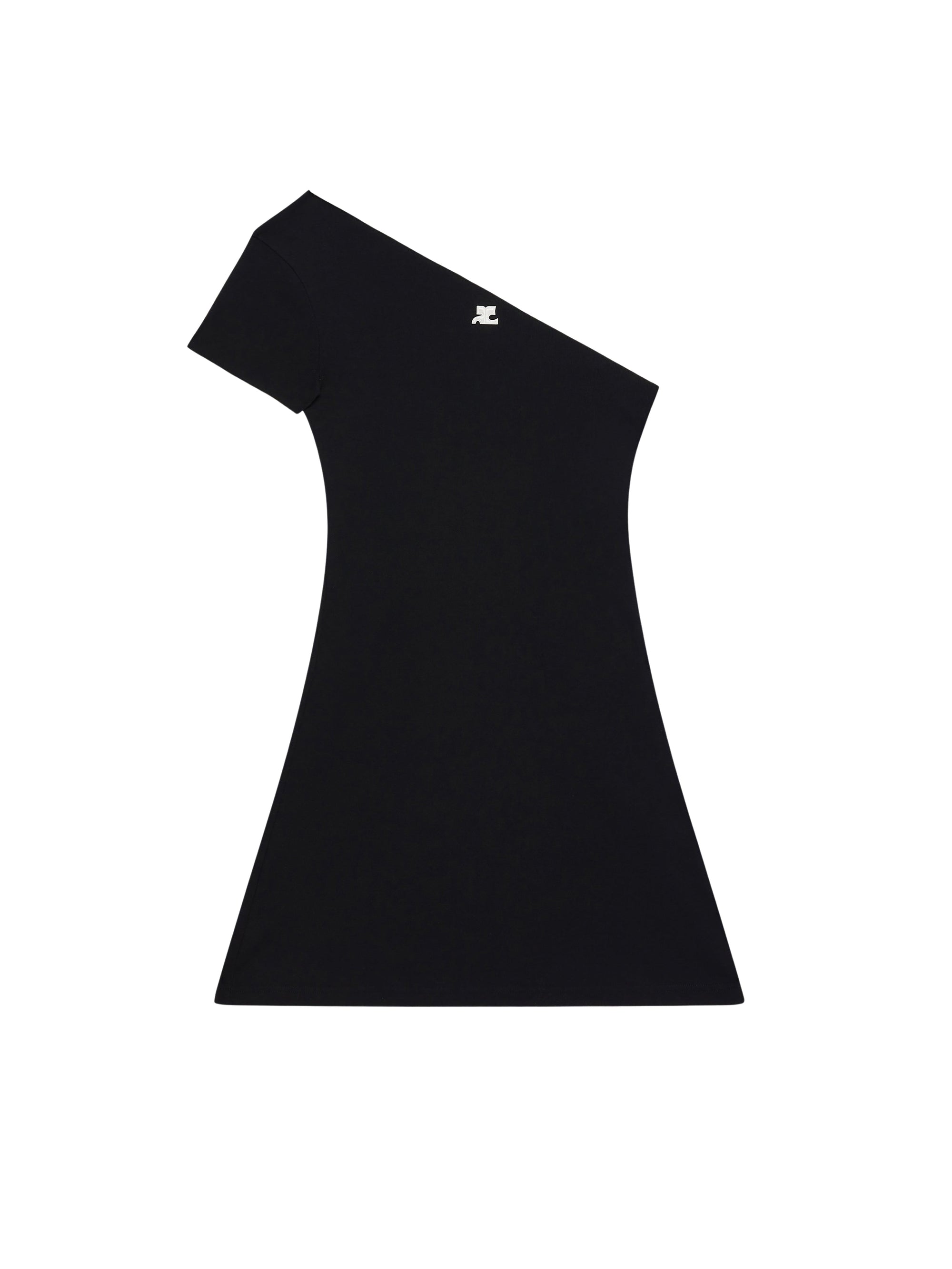 8pcs RELIQUAT 120€ / Robe contraste asymétrique - Black & Heritage white