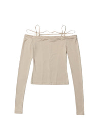 T-shirt à logo Sierra - Beige