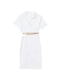 Robe Jacquemus x Nike - White