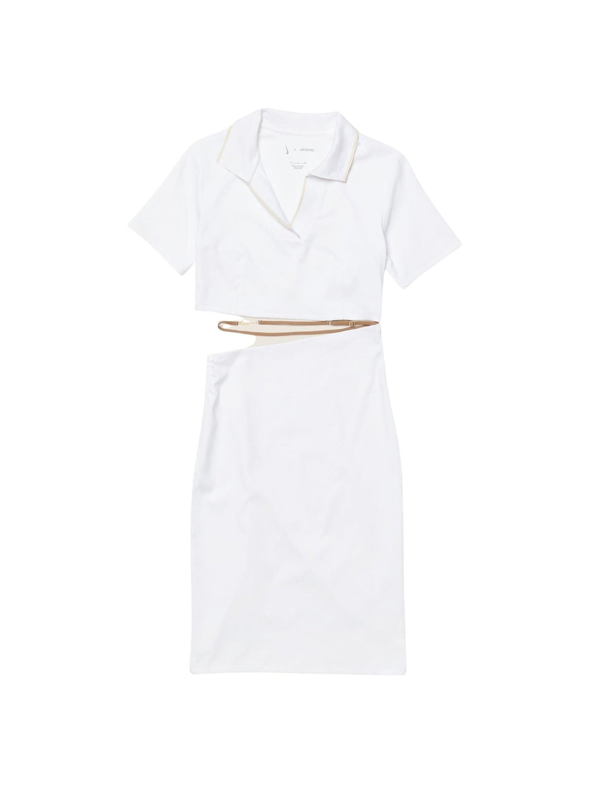 Robe Jacquemus x Nike - White