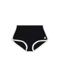 Mini short contraste - Black & Heritage White