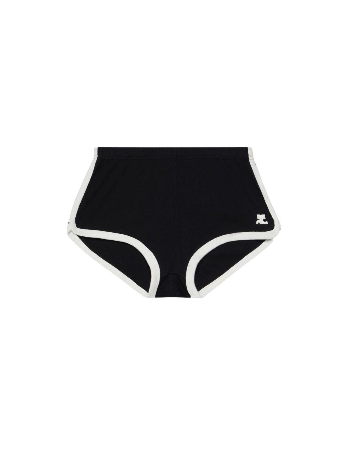 Mini short contraste - Black & Heritage White