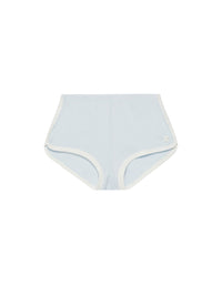 Mini short en jersey - Ice Blue & Heritage White