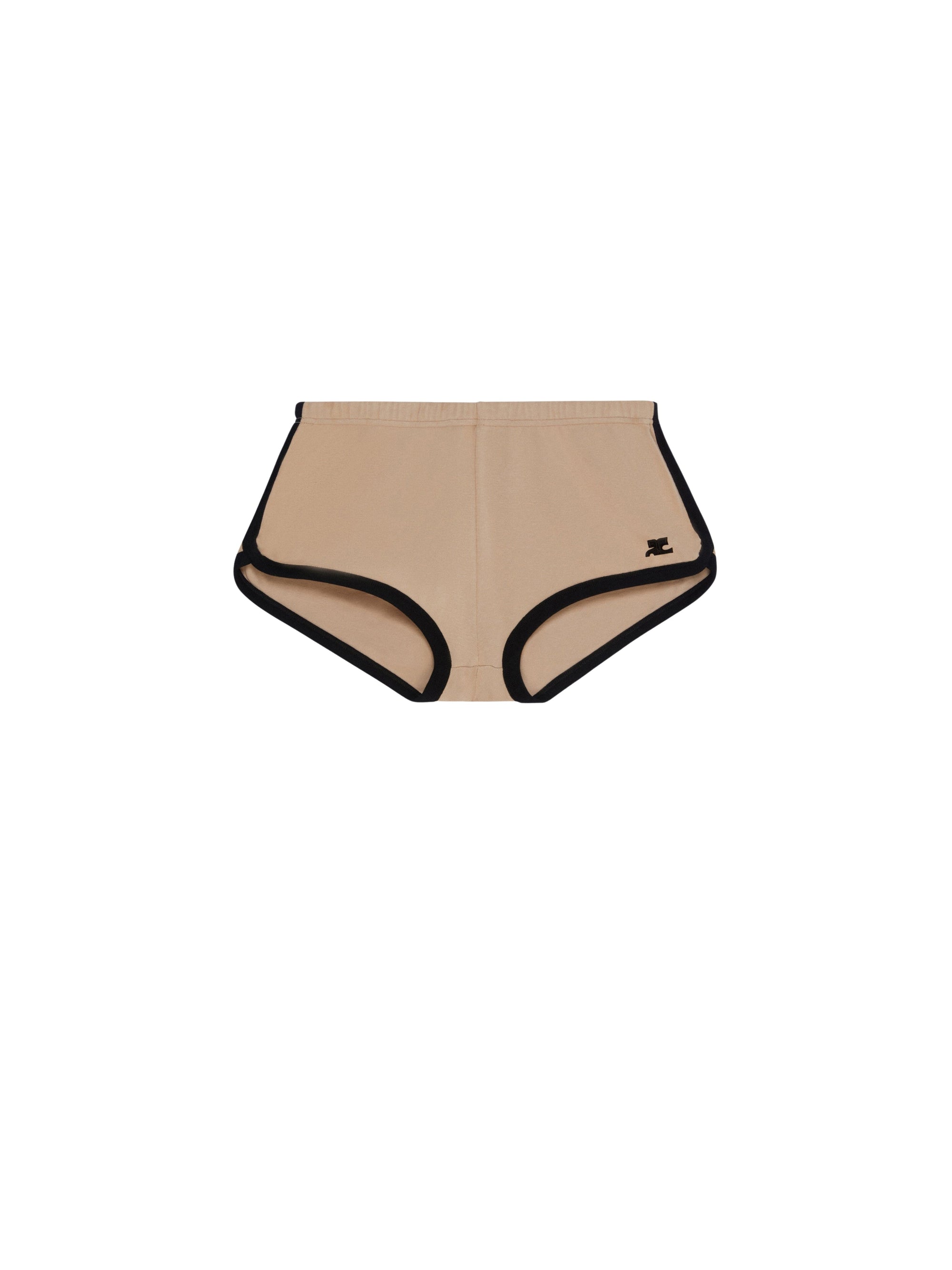 10pcs RELIQUAT 50€ / Mini short contraste - Sand & Black