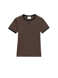 31pcs RELIQUAT 95€ / T-shirt signature contraste - Coffee & Black