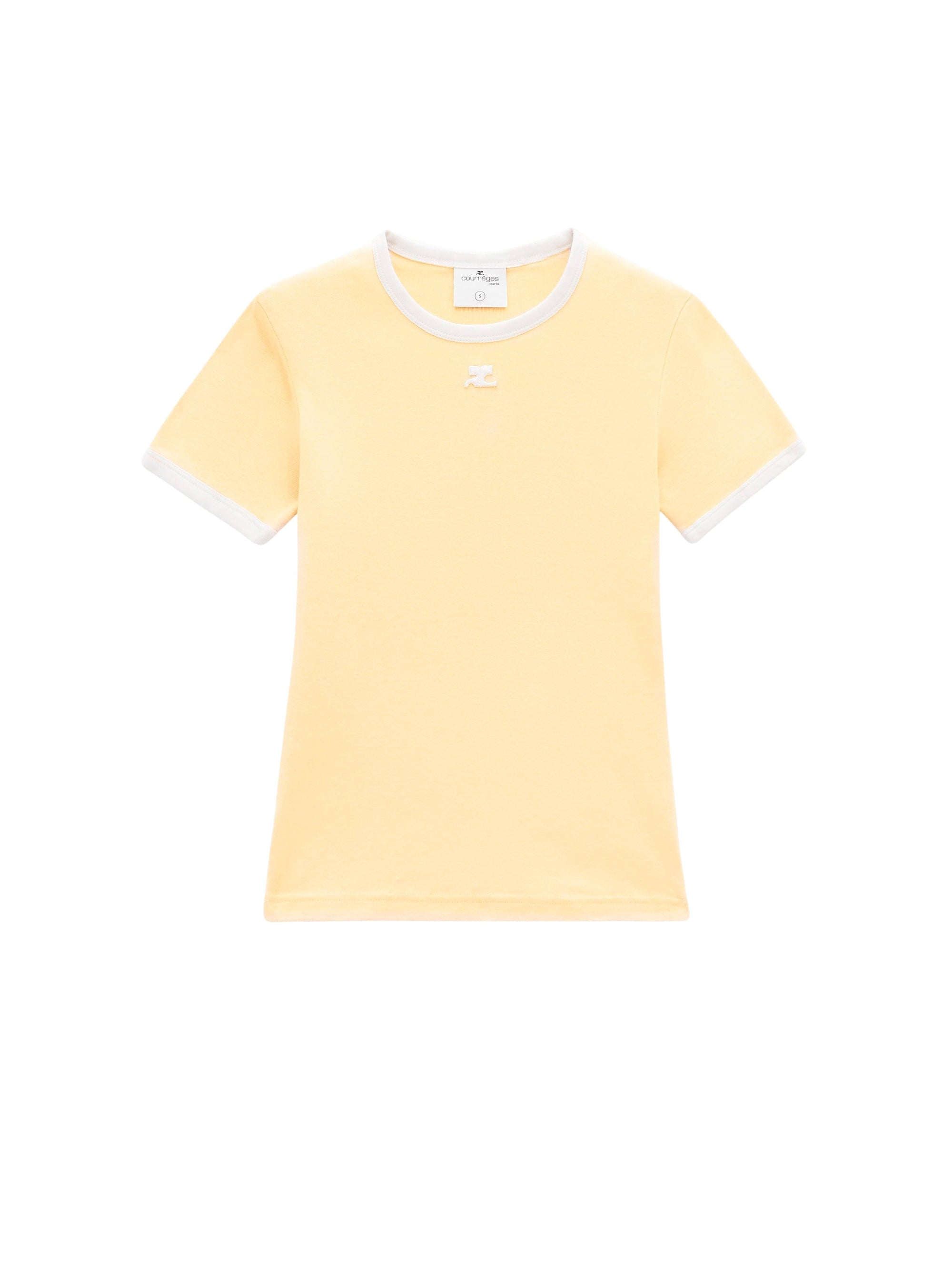 42pcs RELIQUAT 95€ / T-shirt signature contraste - Pollen & Heritage white