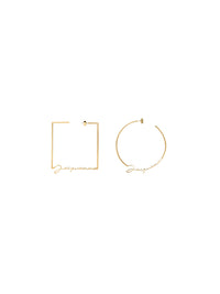 GOLD LES CREOLES ROND CARRE JA