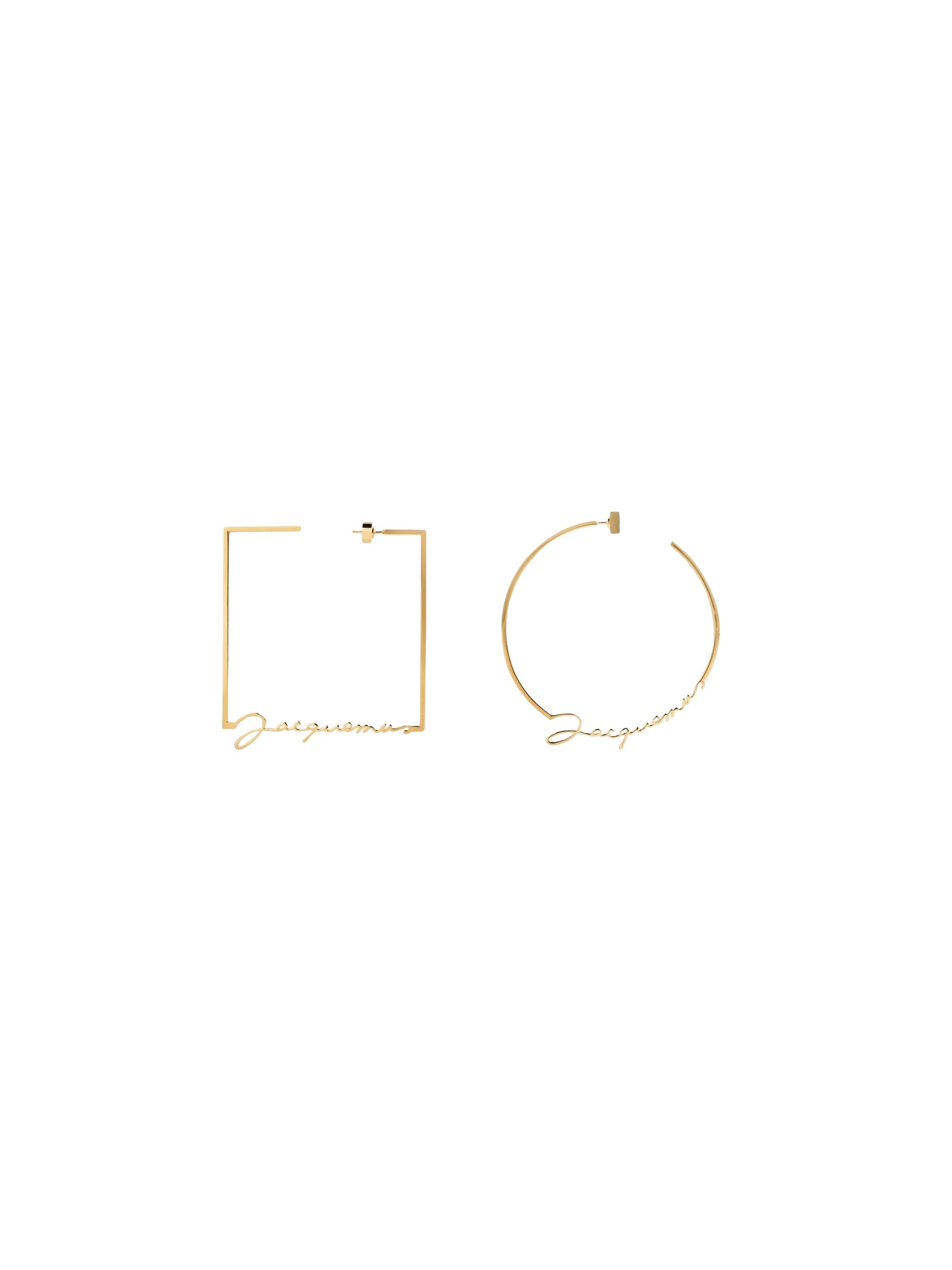 GOLD LES CREOLES ROND CARRE JA