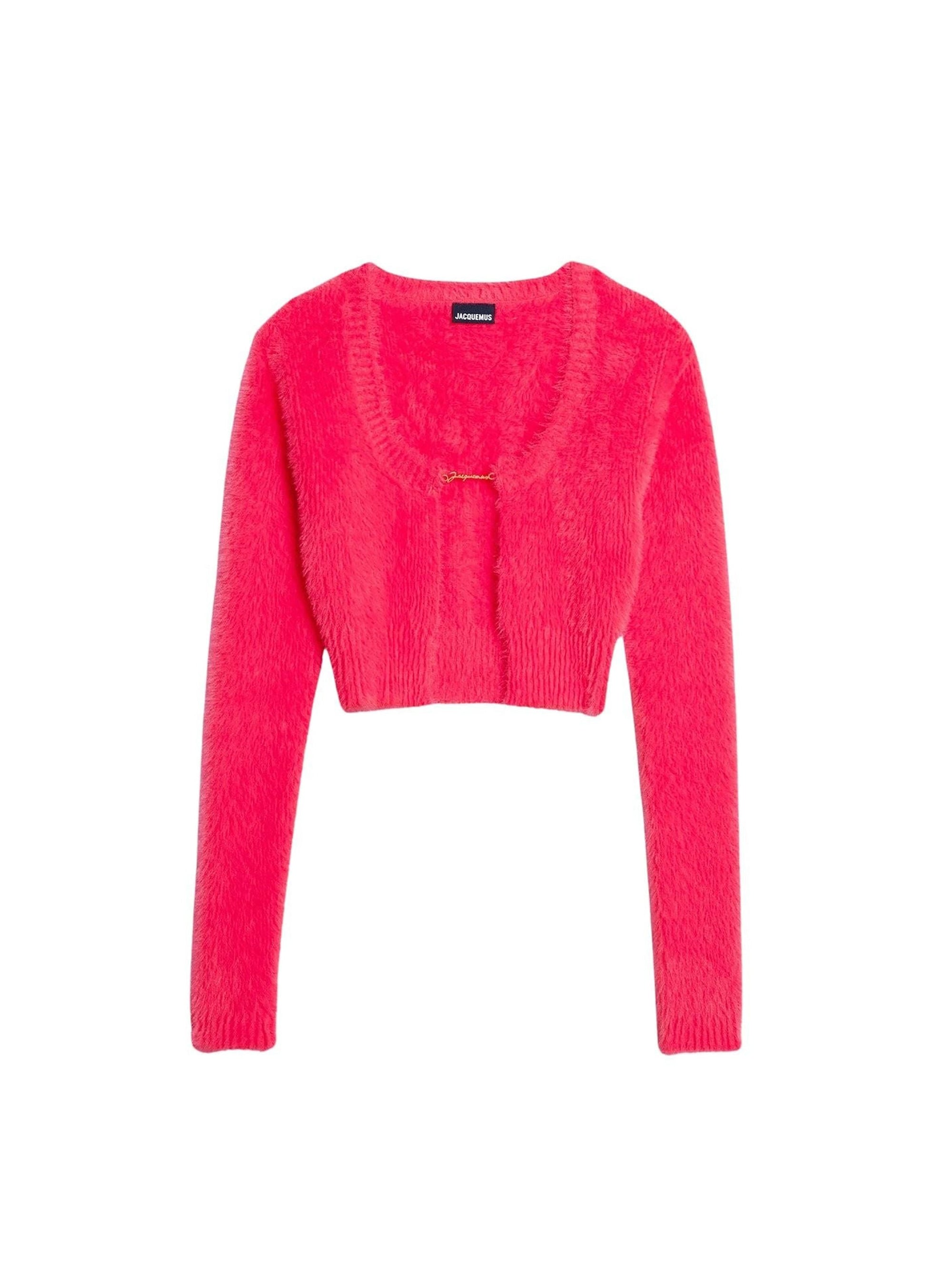 DARK PINK LA MAILLE NEVE MANCHES LO