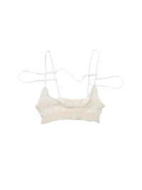 Brassière Sognu plissée - Beige