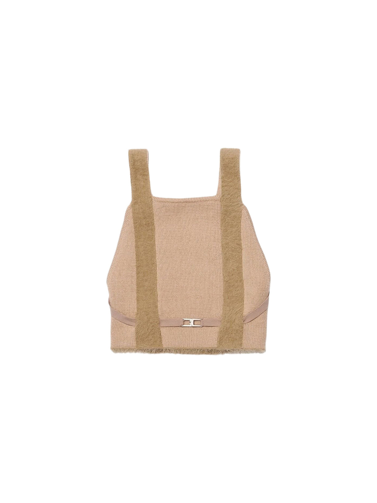 55€ / 2 sold //15 QTY / ST13%   Débardeur Neve ceinturé - Light Brown
