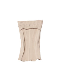Bustier en maille Lucca - Beige