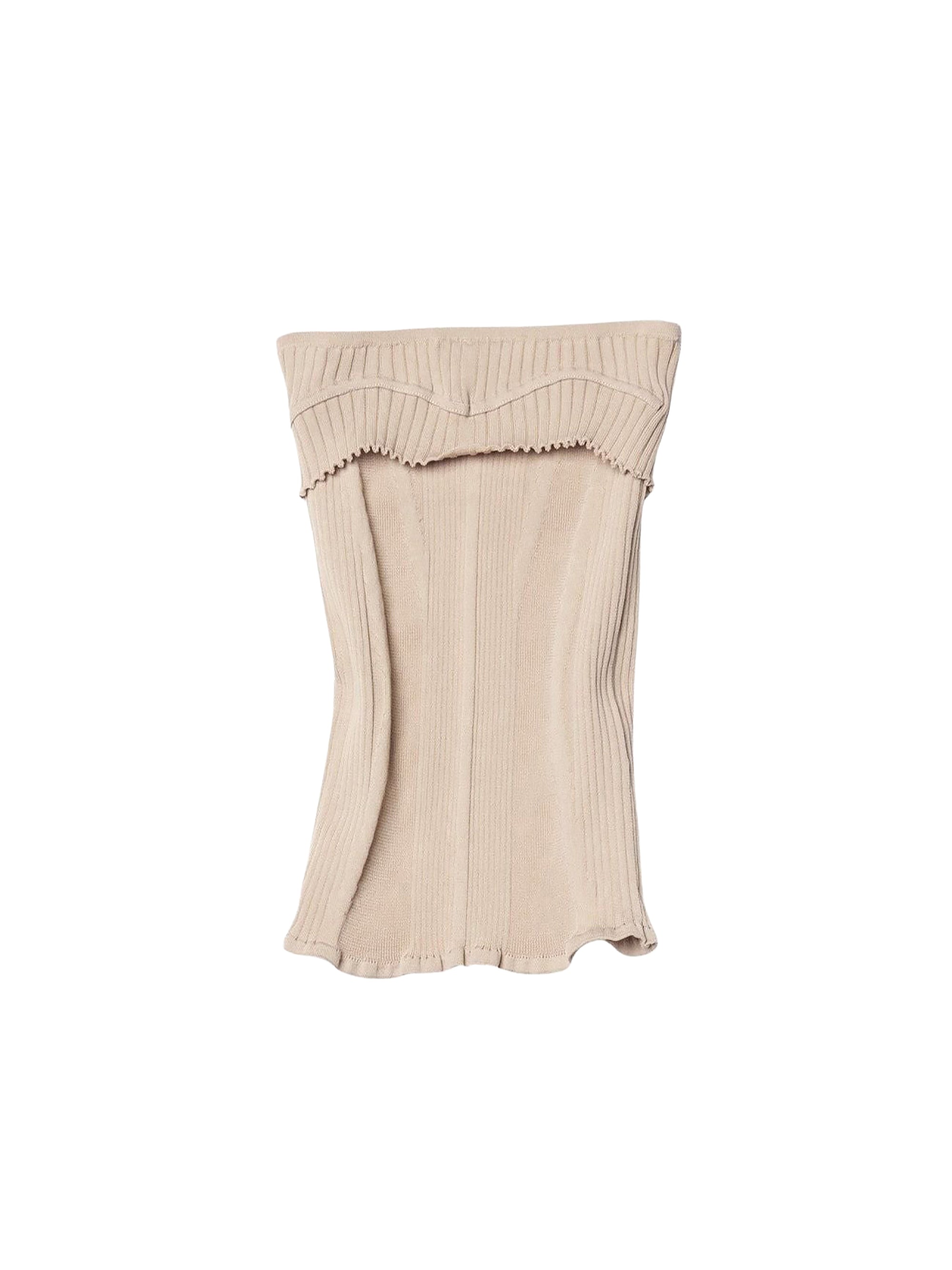 Bustier en maille Lucca - Beige