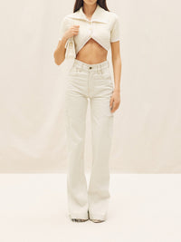 Cardigan Campana - Off-White