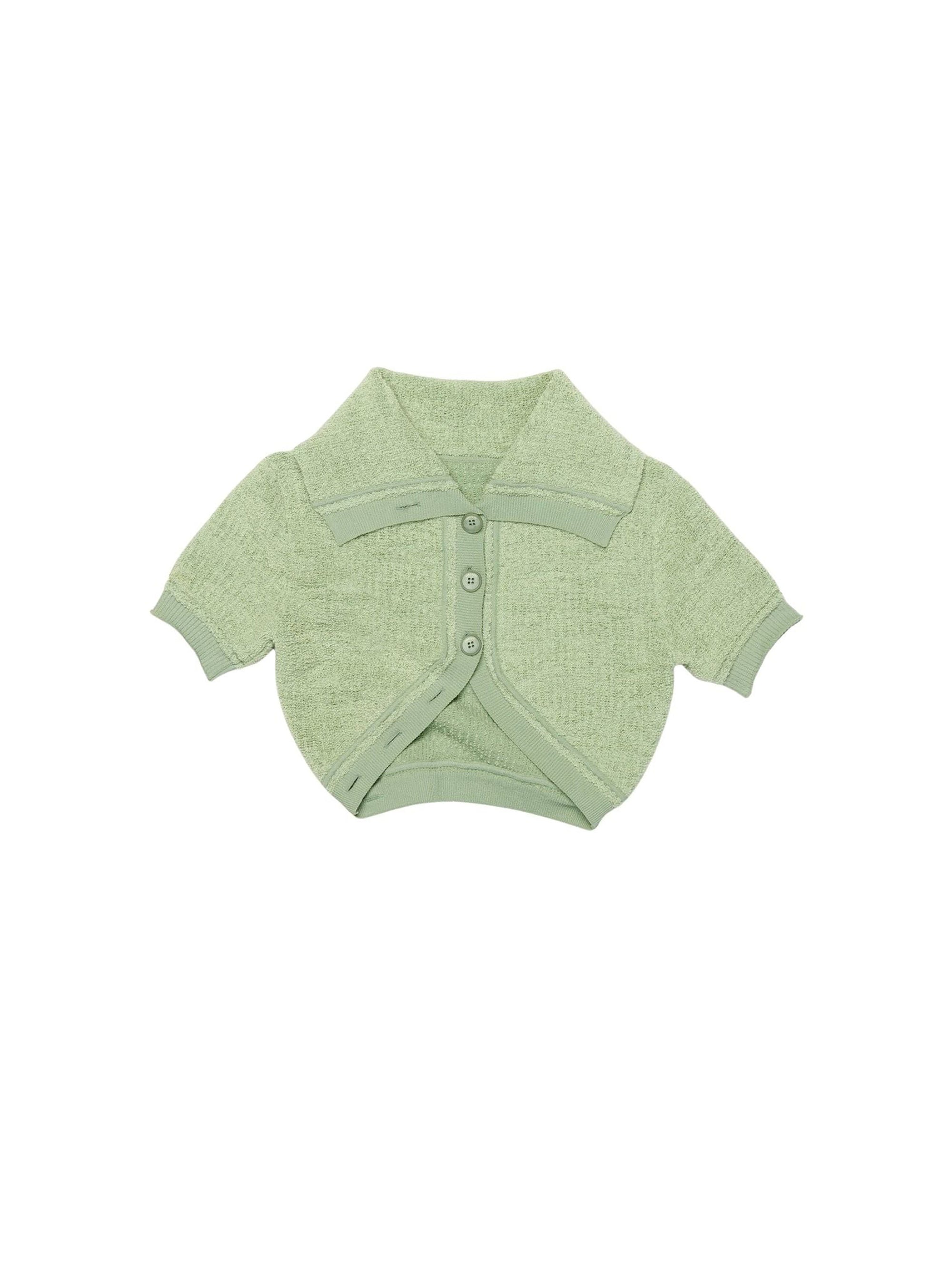 Cardigan Campana - Light Green