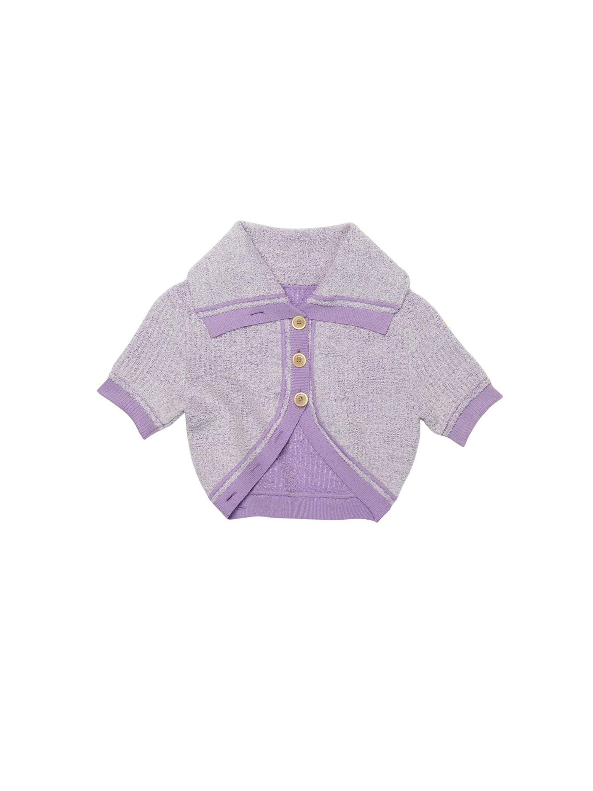 Cardigan Campana - Light Purple
