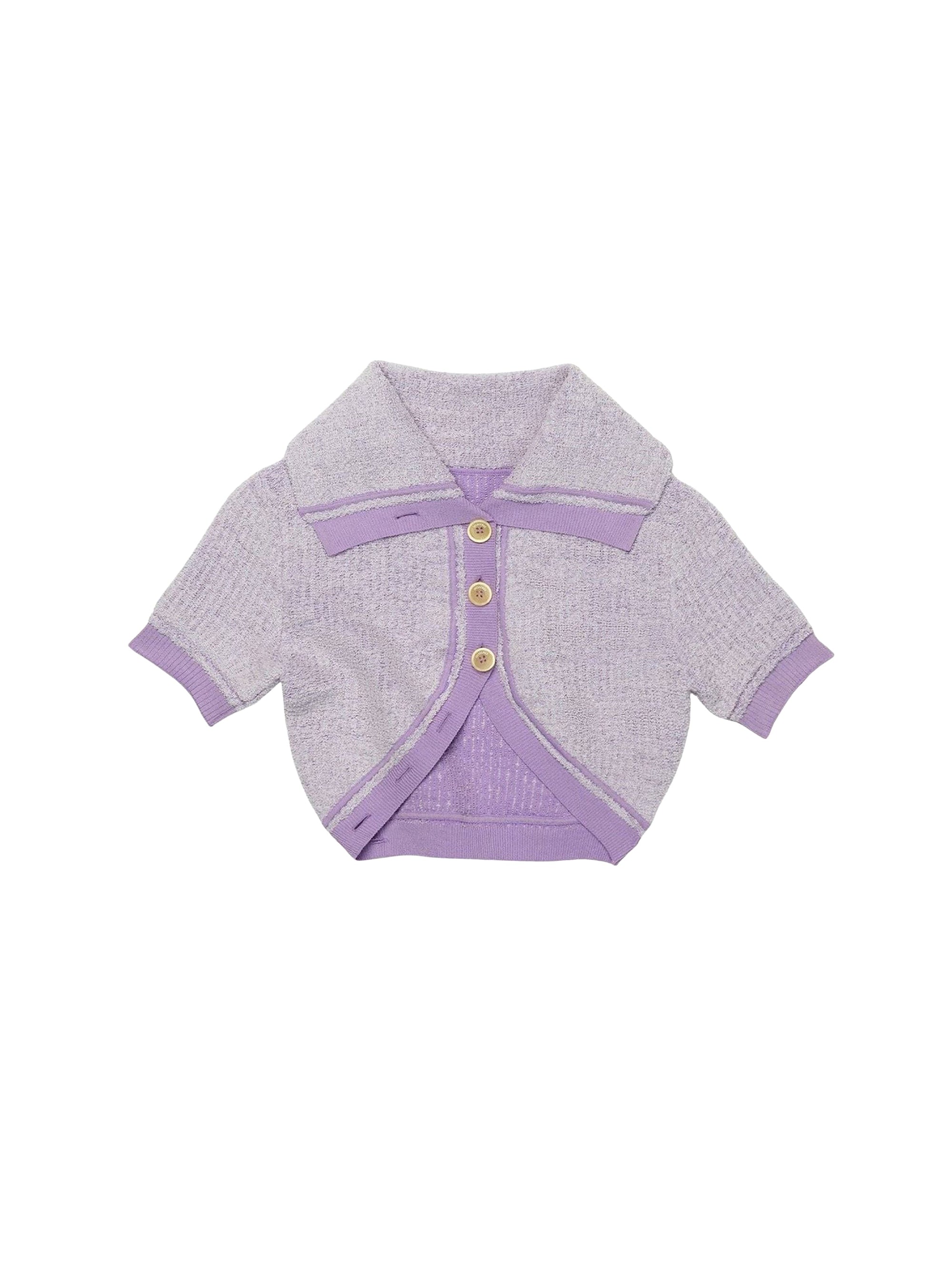 LIGHT PURPLE LE CARDIGAN CAMPANA