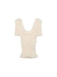 Haut en maille Sognu - Beige