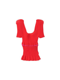 Haut en maille Sognu - Red