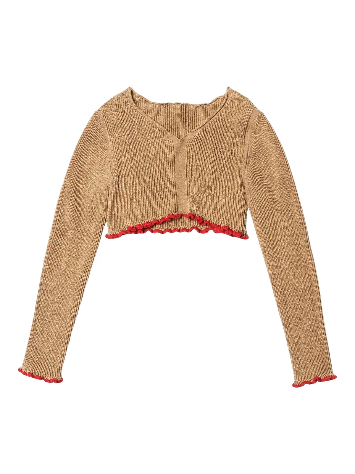 55€ / 1 sold //14 QTY / ST7%   Pull Santon en lin - Light Brown