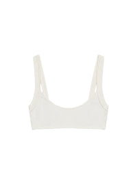 35€ / 2 sold //21 QTY / ST10%   Brassière Ascosu multi-mailles - White