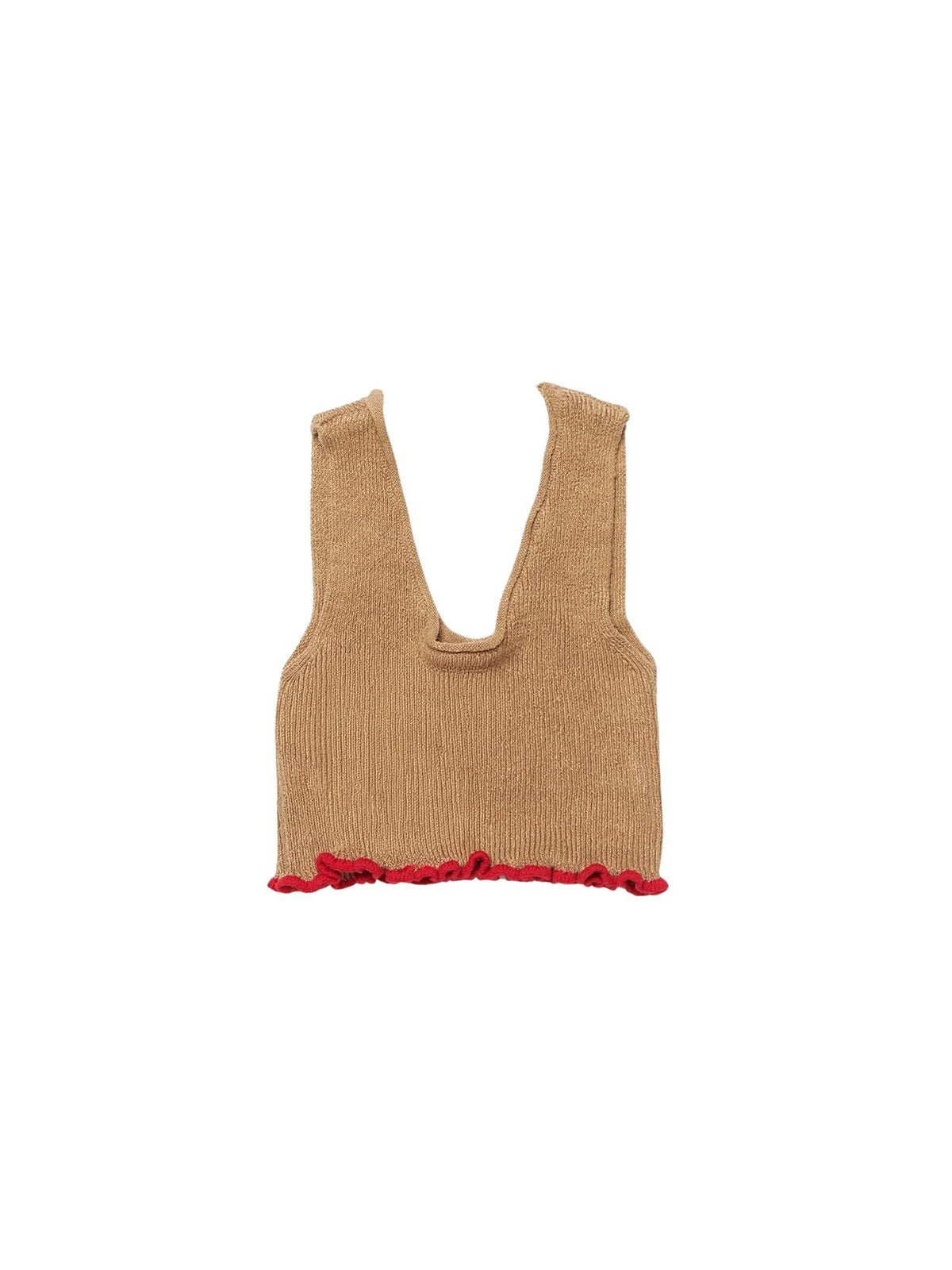 55€ / 0 sold //2 QTY / ST0%   Brassière Santon en lin - Light Brown