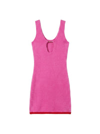 PINK LA MINI ROBE NEVE