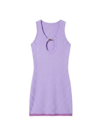 PURPLE LA MINI ROBE NEVE