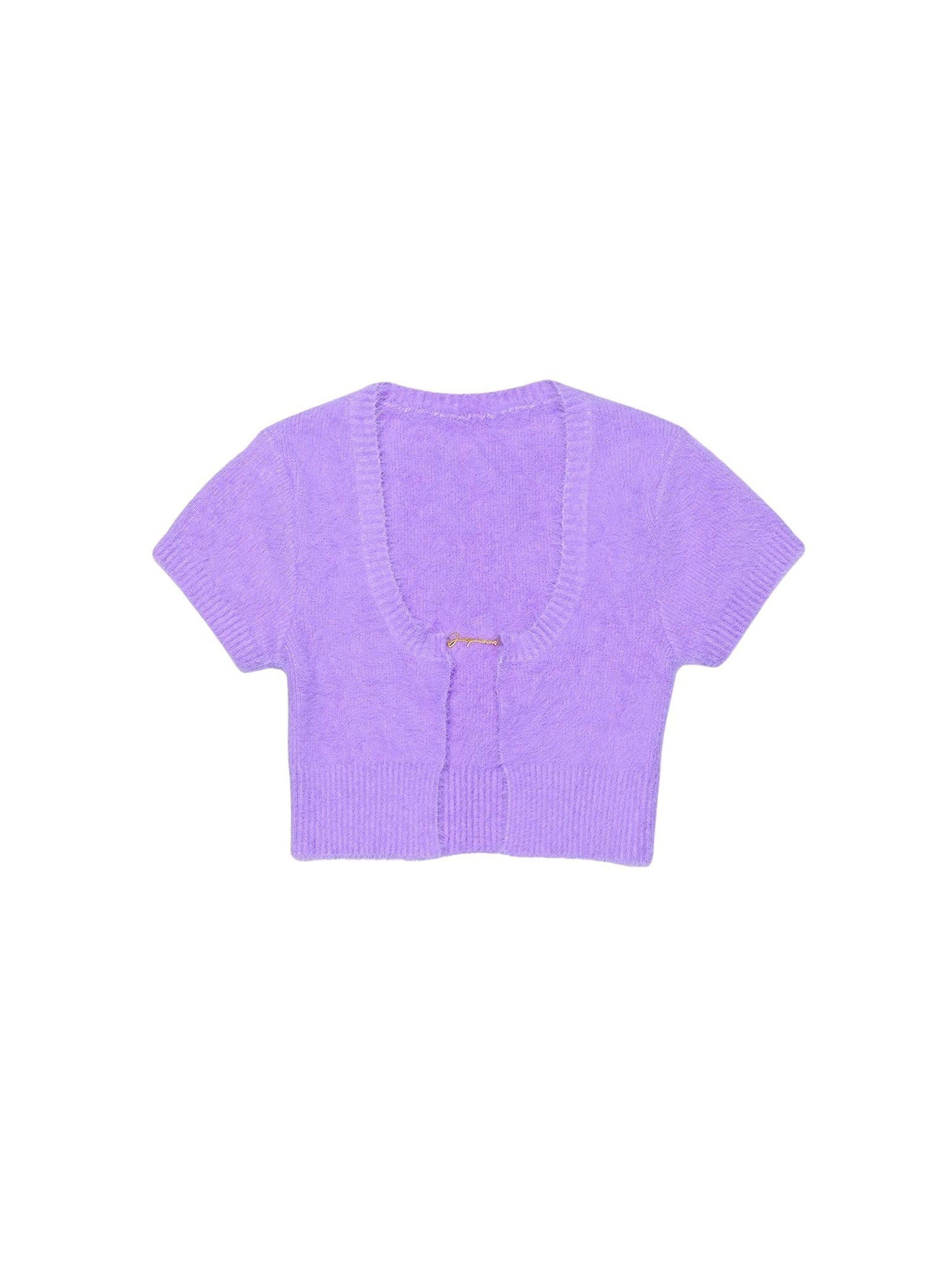 Haut en maille Neve - Purple