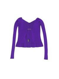 Haut en maille Pralu long - Purple
