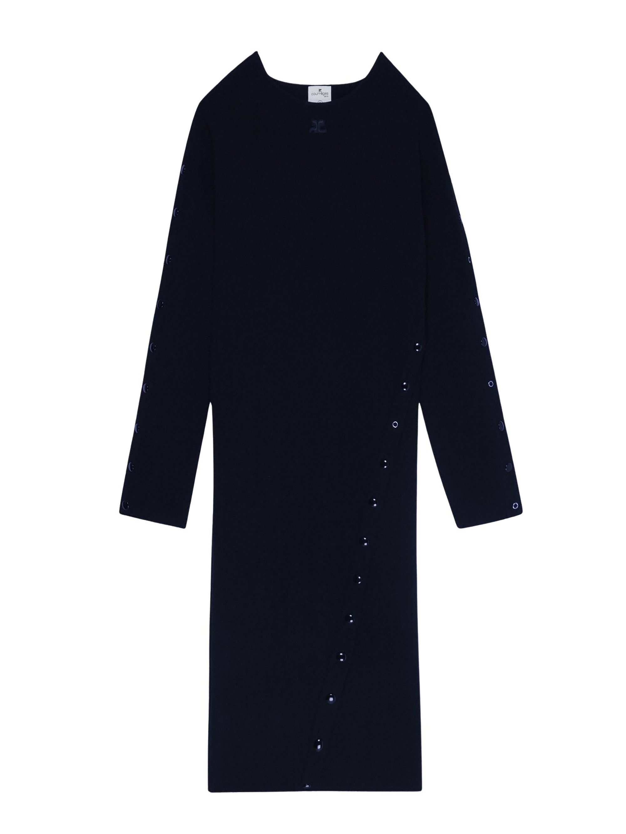 3pcs RELIQUAT 390€ / Robe bi-styling en maille milano - Navy