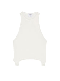 PRIX MARQUE : 80 / TOP EN MAILLE A SUSPENSIONS METALLIQUES