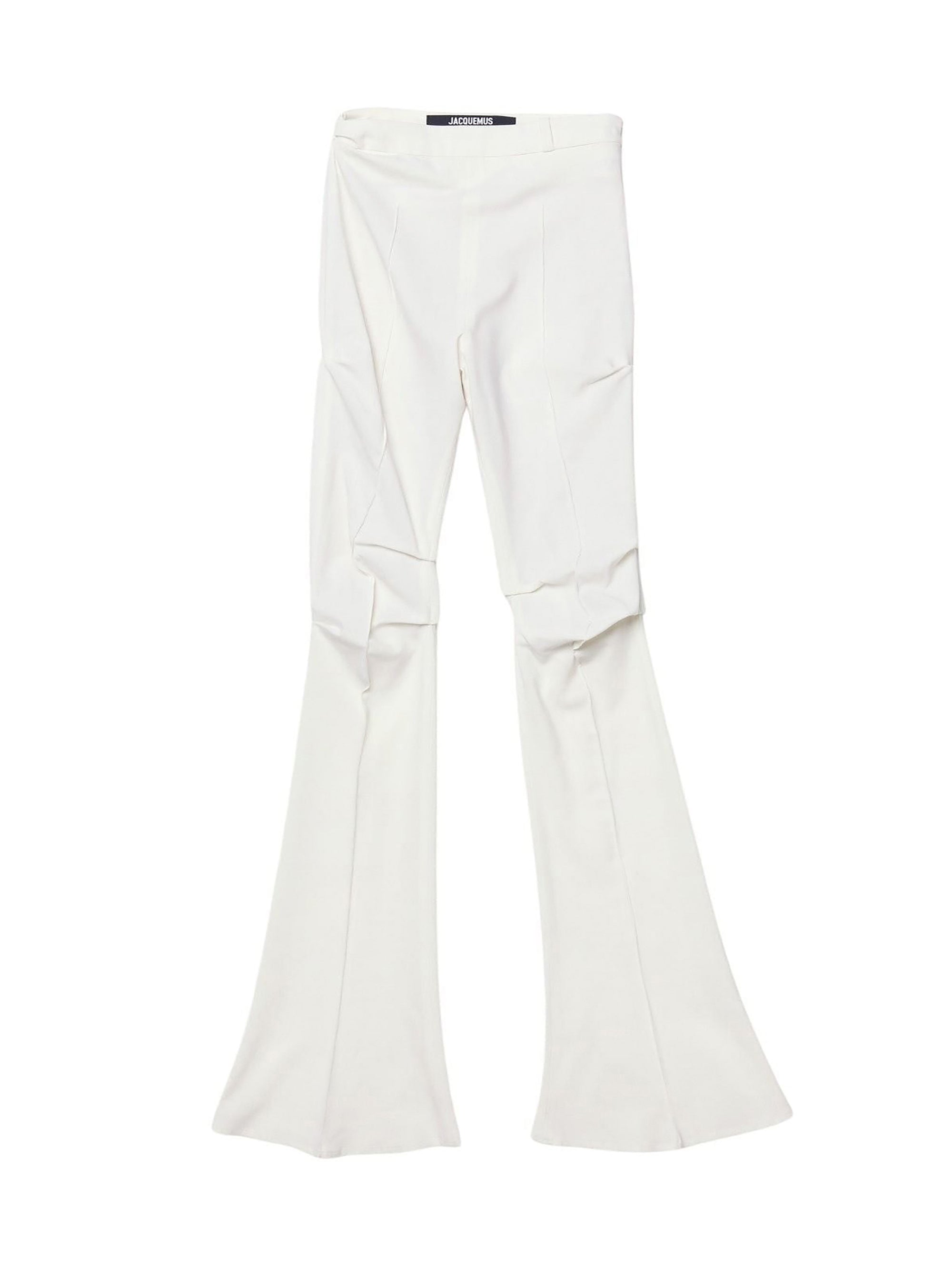 Pantalon Merria en laine - White
