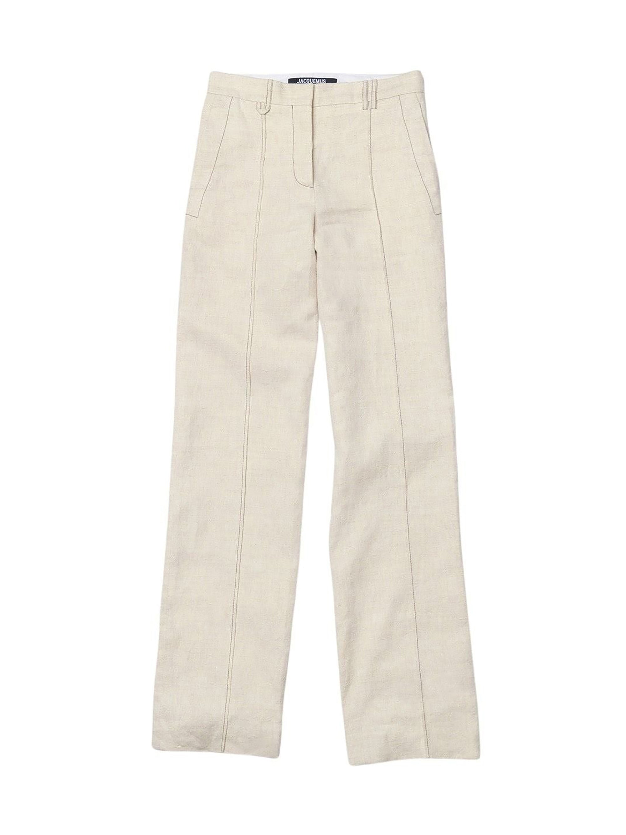 Pantalon Camargue en lin - Light Beige