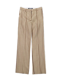 BEIGE BROWN STRIPES LE PANTALON CAMARGUE